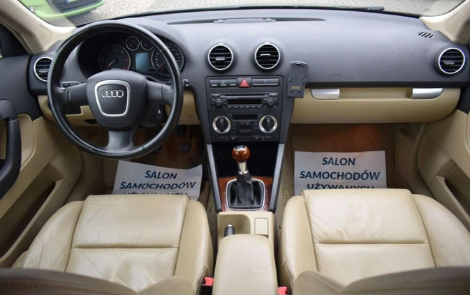 Audi A3 cena 22500 przebieg: 270482, rok produkcji 2004 z Szamocin małe 596